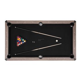 VEVOR 7ft Pool Table Combo Set, 3-in-1 Multi Game Billiards Tables with Dining Top and Ping Pong, 2 Benches for Storage and Accessories